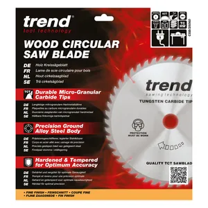 Trend Trä- Cirkelsågsklinga 250mm x 30mm x 60T