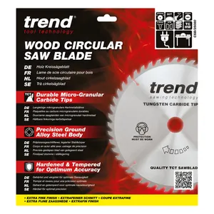 Trend Trä- Cirkelsågsklinga 250mm x 30mm x 80T