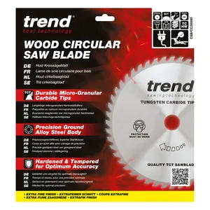 Trend Trä- Kap & Gersåg- Sågklinga 260mm x 30mm x 80T