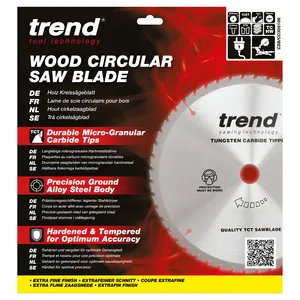 Trend Trä- Kap & Gersåg- Sågklinga 305mm x 30mm x 108T