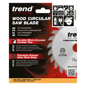Trend Trä- Cirkelsågsklinga 115mm x 9.5mm x 24T