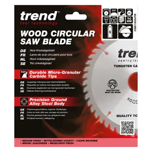 Trend Trä- Batteri- Cirkelsågsklinga 150mm x 10mm x 24T