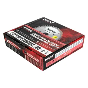 Trend Trä- Batteri- Cirkelsågsklinga 165mm x 20mm x 24T