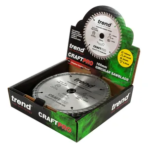 Trend Trä- Cirkelsågsklinga 165mm x 20mm x 48T
