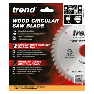 Trend Trä- Cirkelsågsklinga 165mm x 30mm x 48T