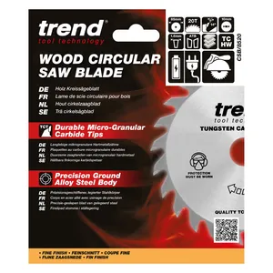 Trend Trä- Cirkelsågsklinga 85mm x 10mm x 20T