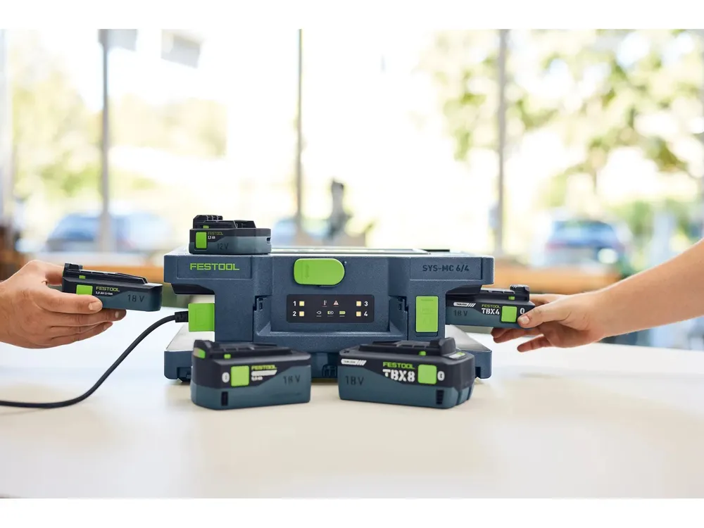 Snabbladdare SYS-MC 6/4 FESTOOL