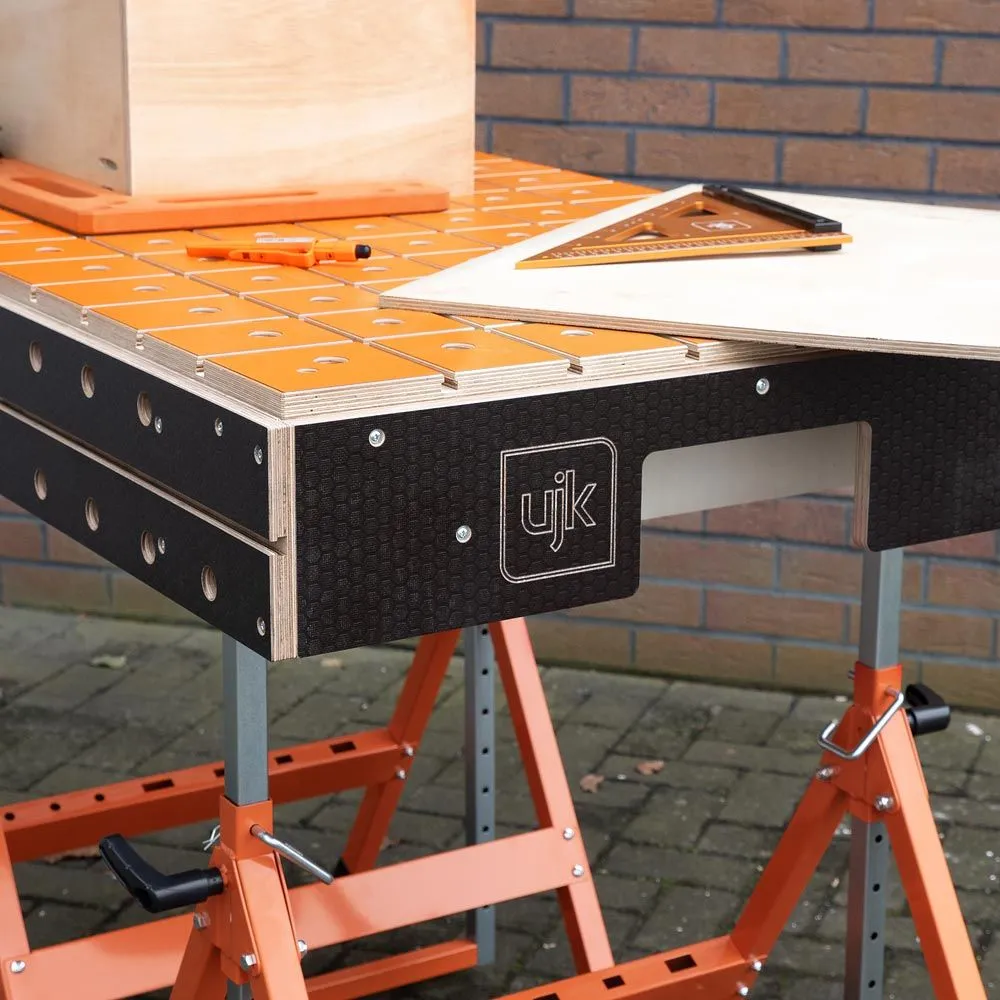 UJK  Multifunction Arbetsbord Mk II med 2x teleskopiska bockar