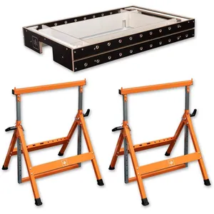 UJK  Multifunction Arbetsbord Mk II med 2x teleskopiska bockar
