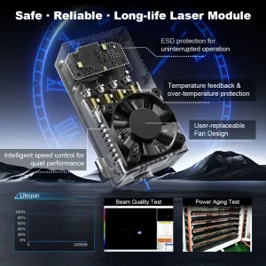 NEJE Max 4 V2 E80 Lasergravering & Laserskärning