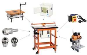 UJK Fräsbord Pro inkl lift & CMT7E handöverfräs
