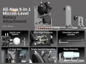 NEJE R6  9-in-1 A-axel rotationsmodul