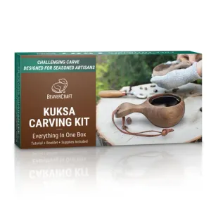 BeaverCraft DIY07 Täljkit - Kåsa