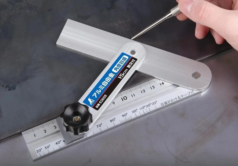 Aluminium smygvinkel - 15 cm