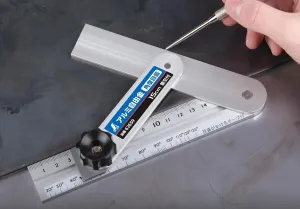 Aluminium smygvinkel - 15 cm