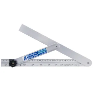 Aluminium smygvinkel - 30 cm