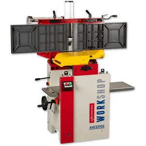Rikt & planhyvel AW3310S med spiralkutter Axminster Workshop (EU PLUG)