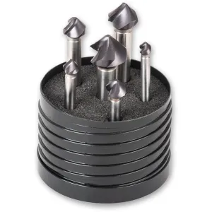 UJK Spyrotec Frässats för försänkning, HSCo, set 6