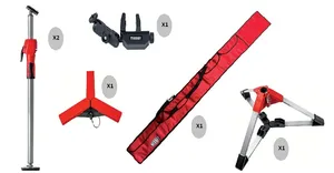 Skivstötta och materialstötta STE med pumphandtag-kit BESSEY