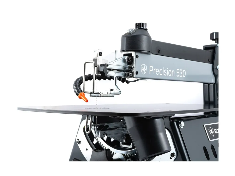 EXMAC Precisionsfigursåg 530 Stort bord med Underrede