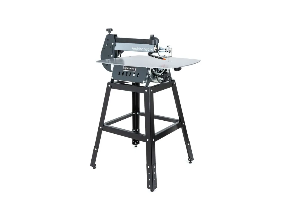 EXMAC Precisionsfigursåg 530 Stort bord med Underrede