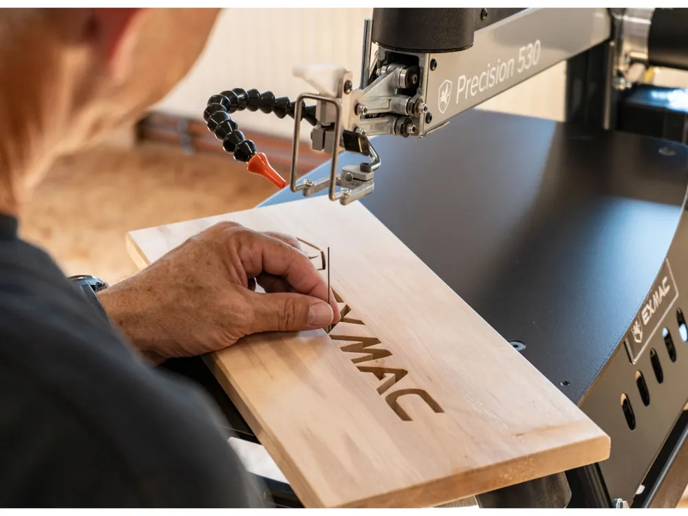 EXMAC Precisionsfigursåg 760 med underrede