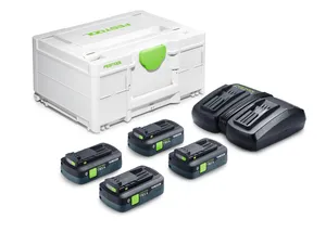 SYS 18V 4xTBX4/TCL6DUO FESTOOL