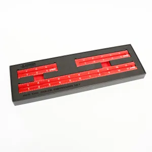 RED Tail Linjal set