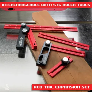RED Tail Linjal set