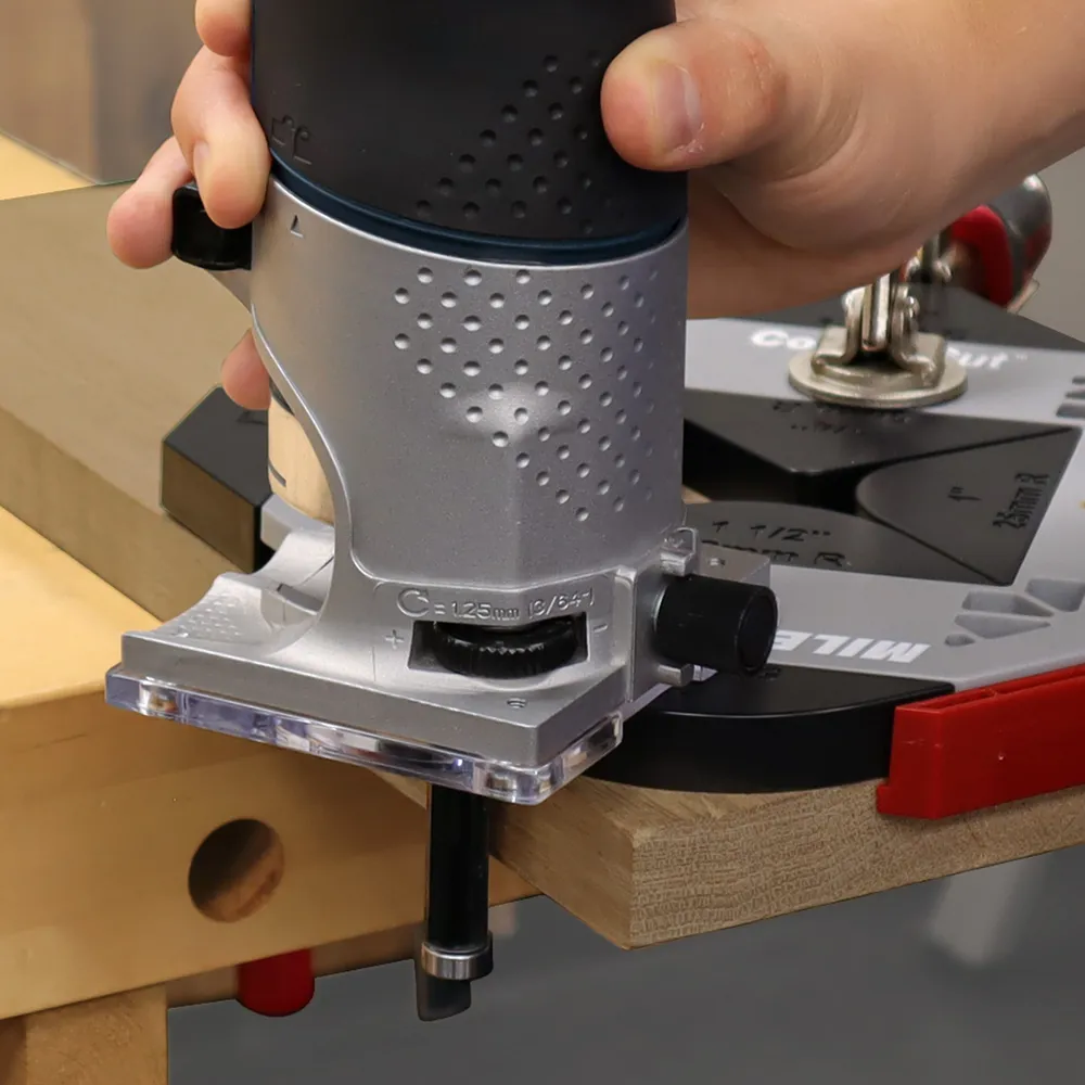 CornerCutJig (Metric) Kantfräsjigg
