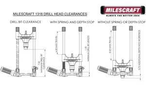 DrillMate (w/shaft and chuck) Borrstativ
