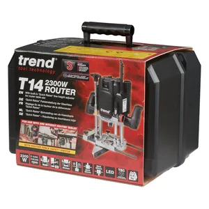 ROUTER 12MM 2300W VAR 230V & KITBOX Trend PROF TC