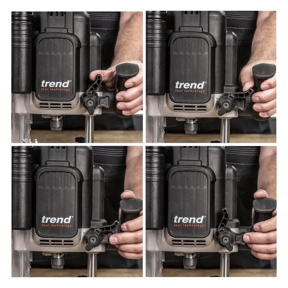 ROUTER 12MM 2300W VAR 230V & KITBOX Trend PROF TC