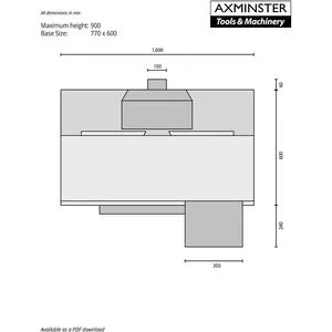 Axminster Professional  AP200SM Spindelfräs 230v (EU)