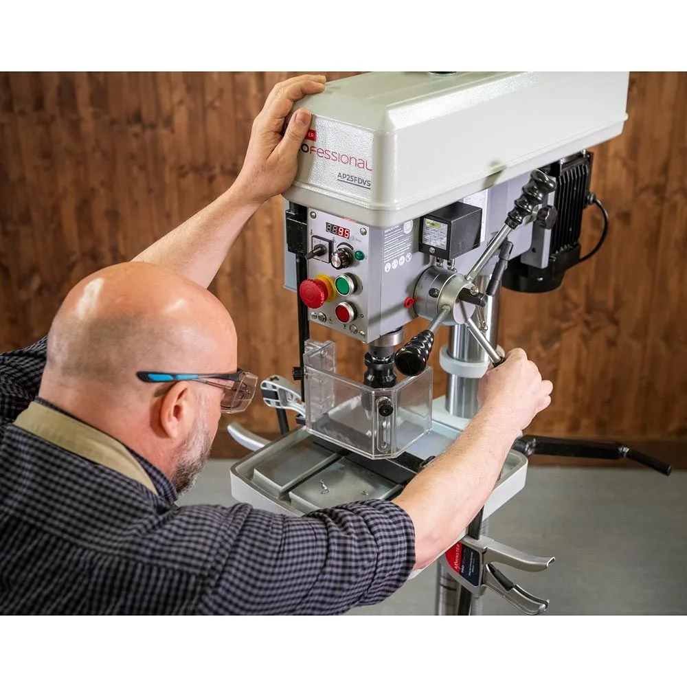 Axminster Professional AP25FDVS Golvpelarborrmaskin 230v (EU)
