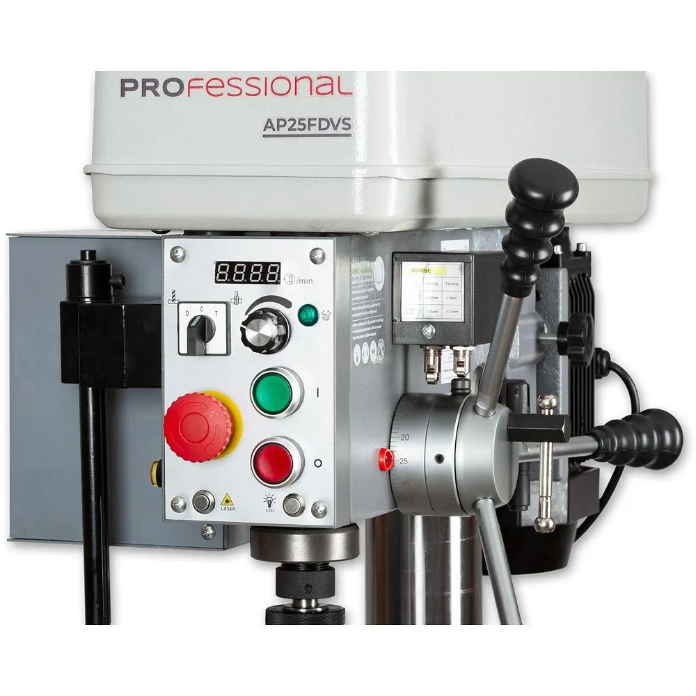 Axminster Professional AP25FDVS Golvpelarborrmaskin 230v (EU)