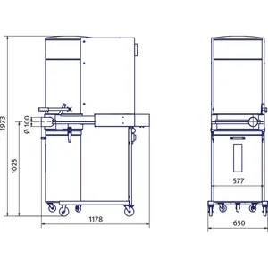 Spånsug RLA 1101 Holzkraft