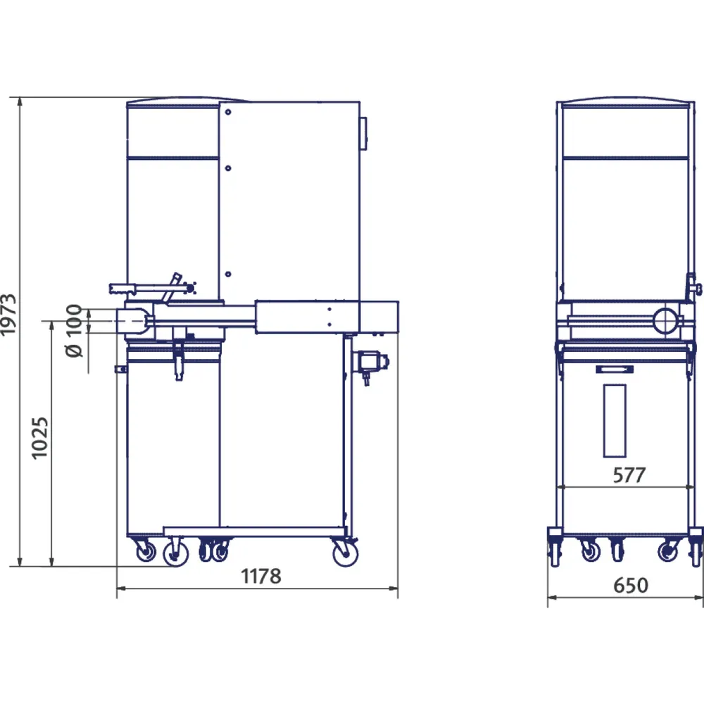 Spånsug RLA 1103 Holzkraft