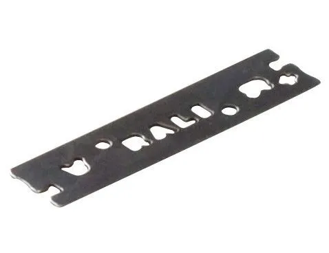 SET 2 BLADES CHROME 48mm