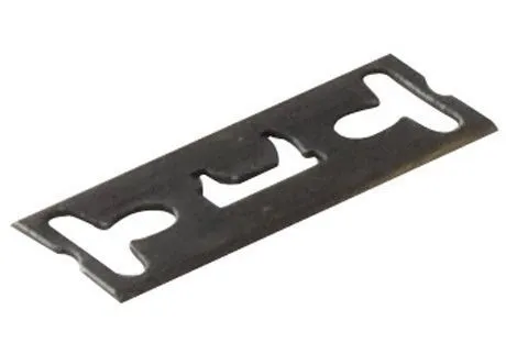 SET 2 BLADES CHROME 30mm