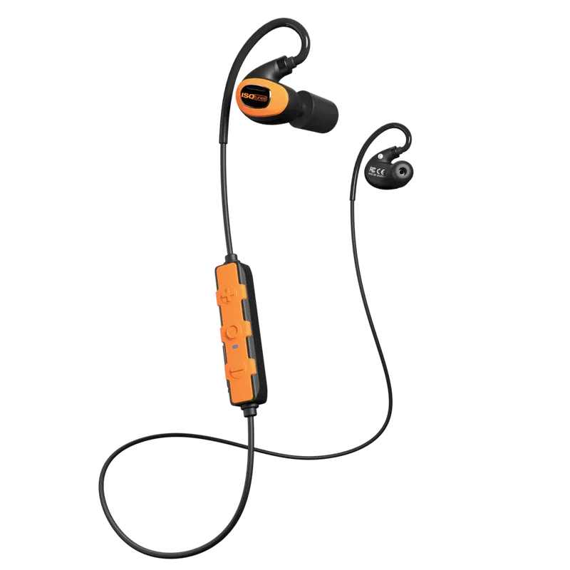 ISOTUNES Pro 3.0 Orange med Bluetooth & IP67 Klassning