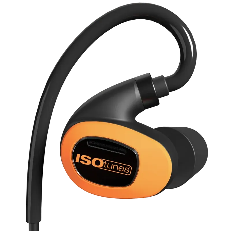 ISOTUNES Pro 3.0 Orange med Bluetooth & IP67 Klassning