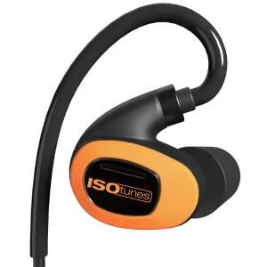 ISOTUNES Pro 3.0 Orange med Bluetooth & IP67 Klassning