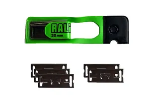 SET 5 BLADES CHROME 30mm