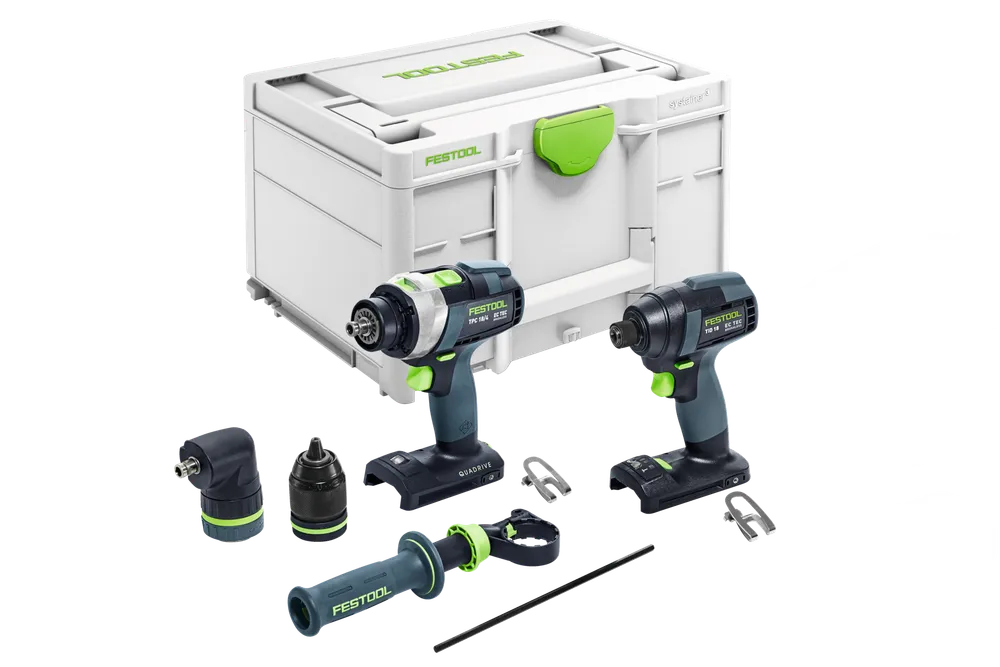 Skruvdragarpaket TID 18 Basic-Set TPC 18 FESTOOL