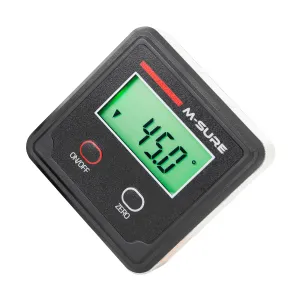 Vinkelmätare M-SURE med bakgr.bel AAA 1,5V