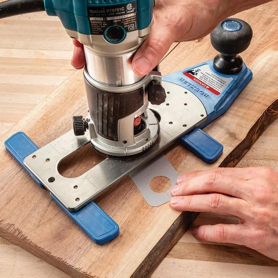 Rockler Fräsjigg för planfräsning