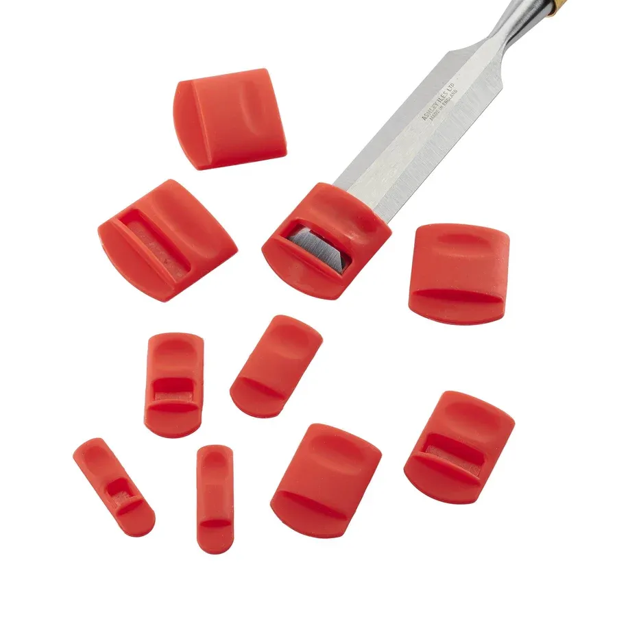 AUKTools Mejselskydd i silikon (10-pack)