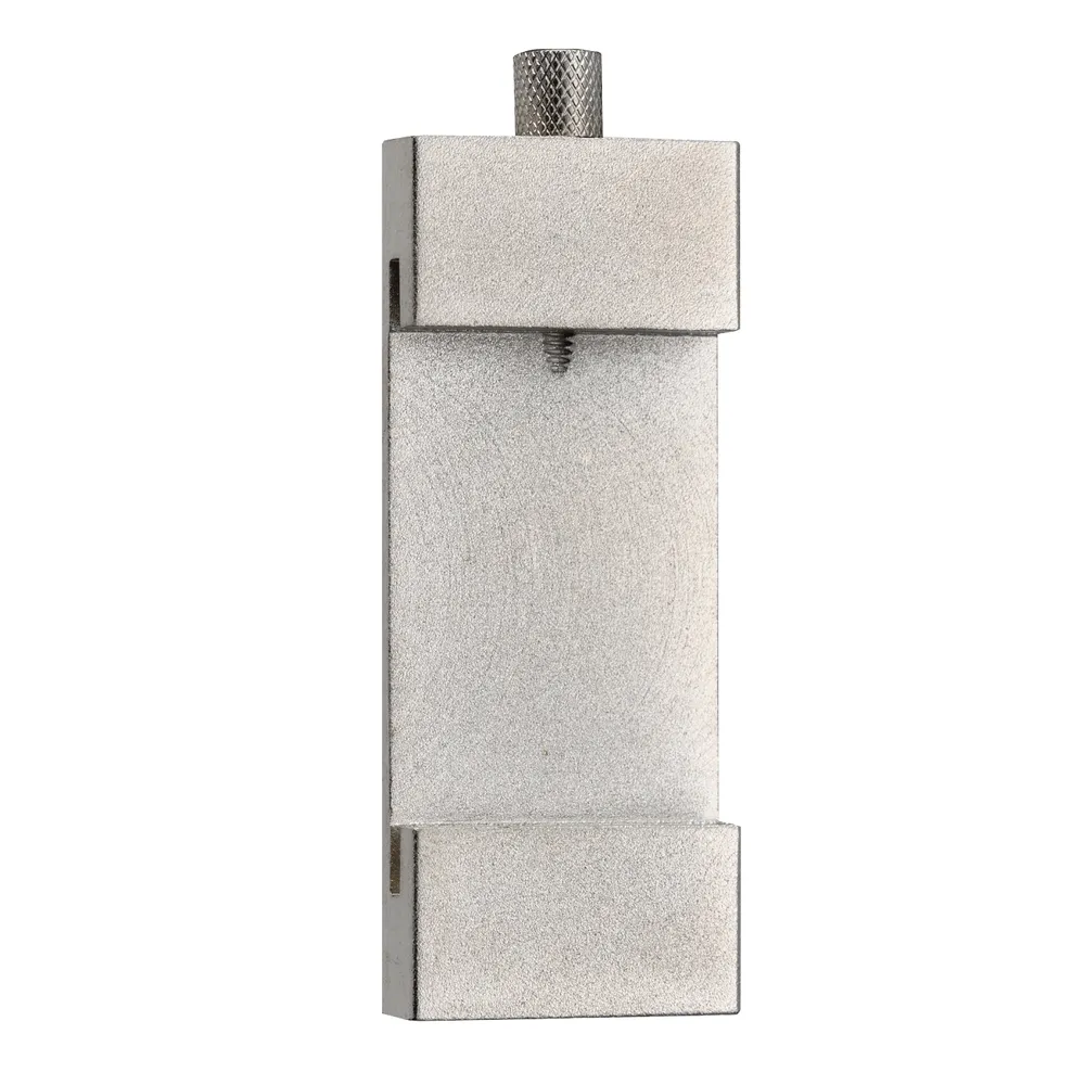 Rule stopper Brass (Nickel beläggning) för 100 cm linjal