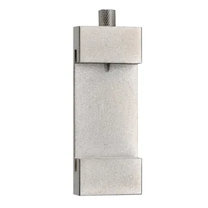 Rule stopper Brass (Nickel beläggning) för 100 cm linjal